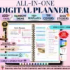 All-in-One Digital Planner 2024, 2025, 2026, Digital Planner, Digital Journal, Digital Goodnotes Template, Weekly, Daily Planner, Notability