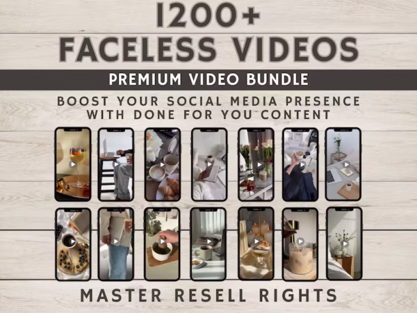 5000+ PLR Digital Products Master Resell Rights Done For You Faceless Reels ChatGPT AI Prompts eBooks Planners Digital Marketing Guide - Image 2