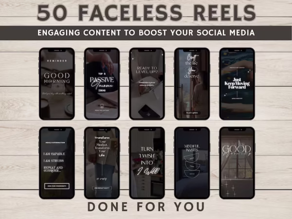 5000+ PLR Digital Products Master Resell Rights Done For You Faceless Reels ChatGPT AI Prompts eBooks Planners Digital Marketing Guide - Image 10