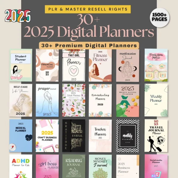 PLR Digital Products PLR Course Make Money Online Dfy MRR Digital Products Done For You Courses Ready to Sell Plr Mrr Bundle Resell Rights - Image 3