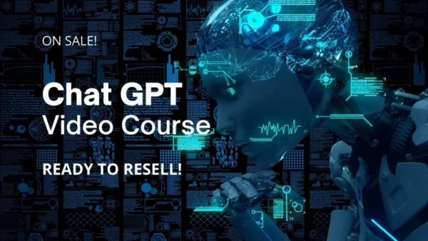 PLR ChatGPT Video Course, Resale Rights, PLR Digital Product, Master Reseller, MRR, Digital Download, Resell Rights
