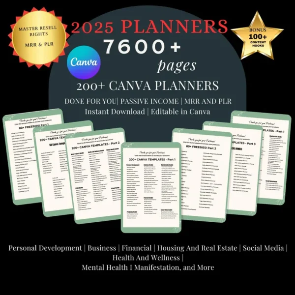 22 Million Digital Products to Sell| Master Resell Rights Products | Digital Products Bundle | PLR Bundle Digital Products | Passive Income - Image 8