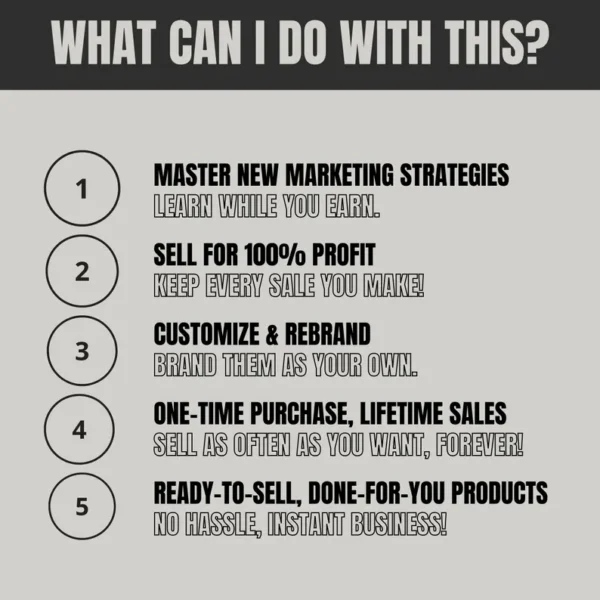 Ultimate EBook PLR MRR Bundle Passive Income, PLR Mrr Digital Products, Master Resell Rights, plr ebook, Master Resell Rights Education, dfy - Image 2