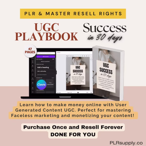PLR Digital Products PLR Course Make Money Online Dfy MRR Digital Products Done For You Courses Ready to Sell Plr Mrr Bundle Resell Rights - Image 7
