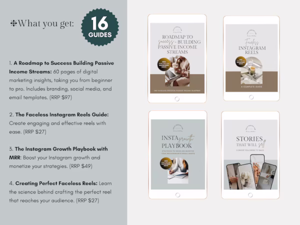 70% off all week!!! The Faceless Digital Marketing Course Bundle with PLR & Master Resell Rights, Sell Digital Products with MMR - Image 8
