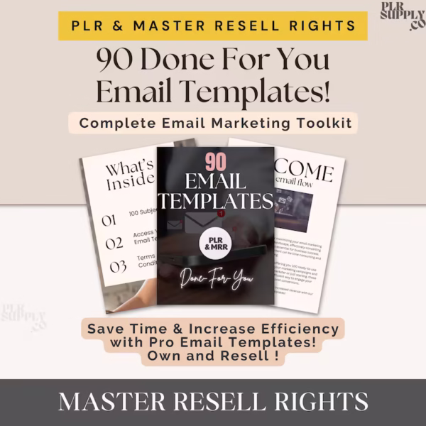 PLR Digital Products PLR Course Make Money Online Dfy MRR Digital Products Done For You Courses Ready to Sell Plr Mrr Bundle Resell Rights - Image 9
