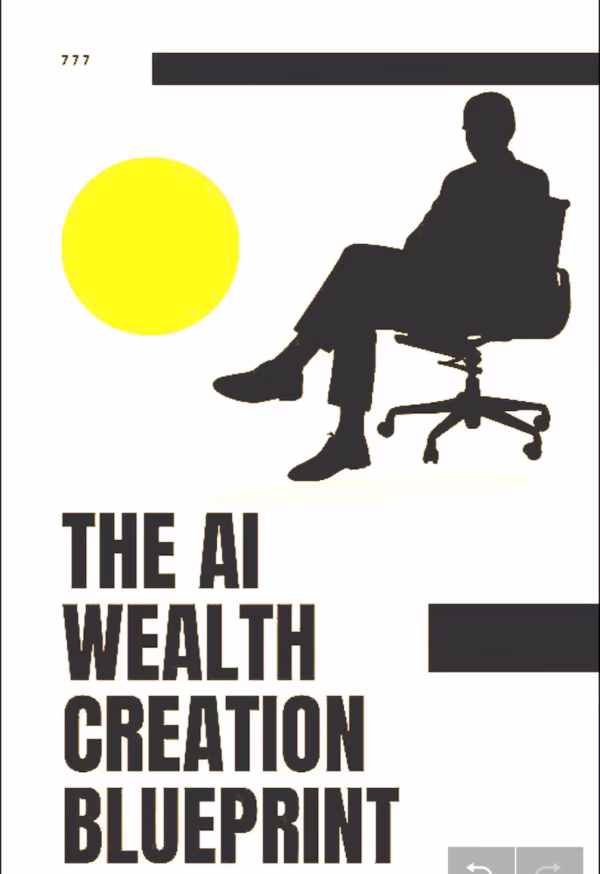 AI Wealth Creation Blueprint. Digital product with resell license. This will help you get wealthy in this Generation.