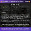 570 Digital Products Google Sheet CSV + Shopify Import files - Commercial Use - Plus Master resell rights MRR + PLR for the Products - Image 5