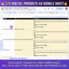 570 Digital Products Google Sheet CSV + Shopify Import files - Commercial Use - Plus Master resell rights MRR + PLR for the Products - Image 2