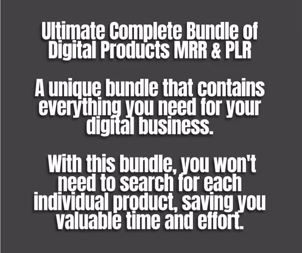 Ultimate PLR MRR Bundle Ideal for Passive Income, plr mrr Digital Products, Master Resell Rights, plr bundle, Master Resell Rights Education - Image 6